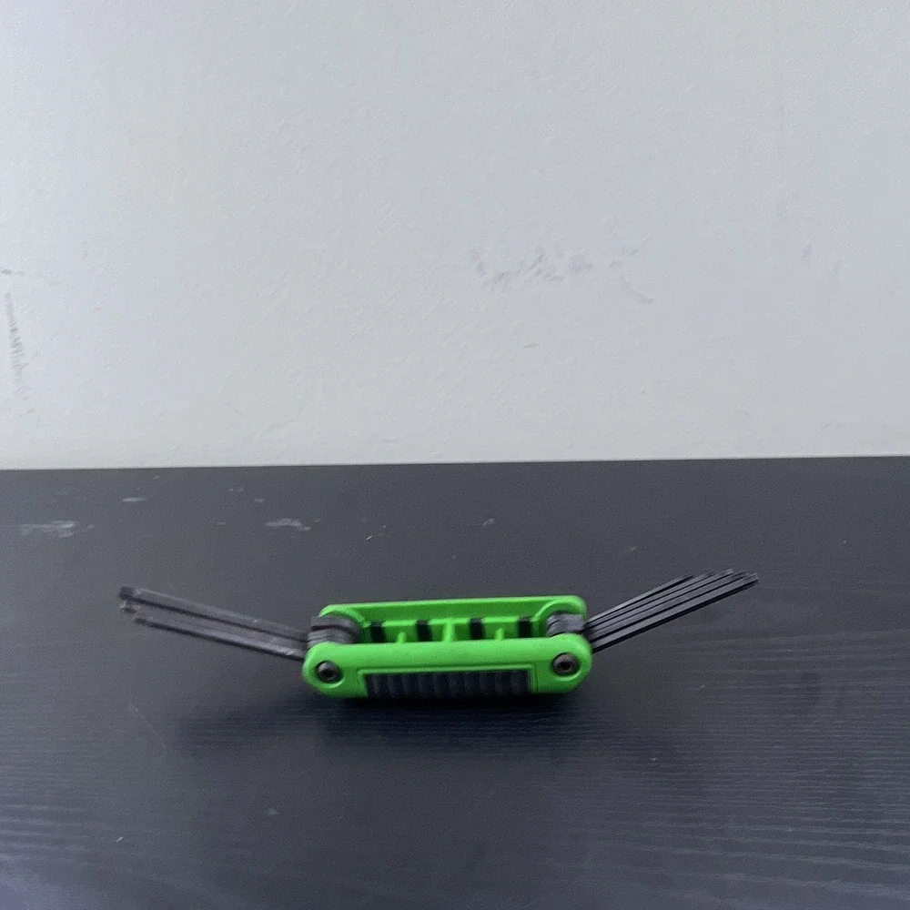 Eklind 25581 Folding Torx Key Set T8-T40 9 Piece Green Black Made in USA Tool
